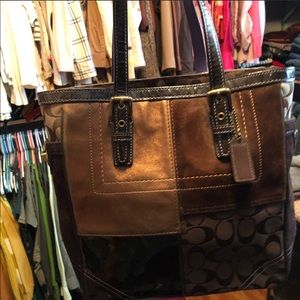 COACH patchwork purse